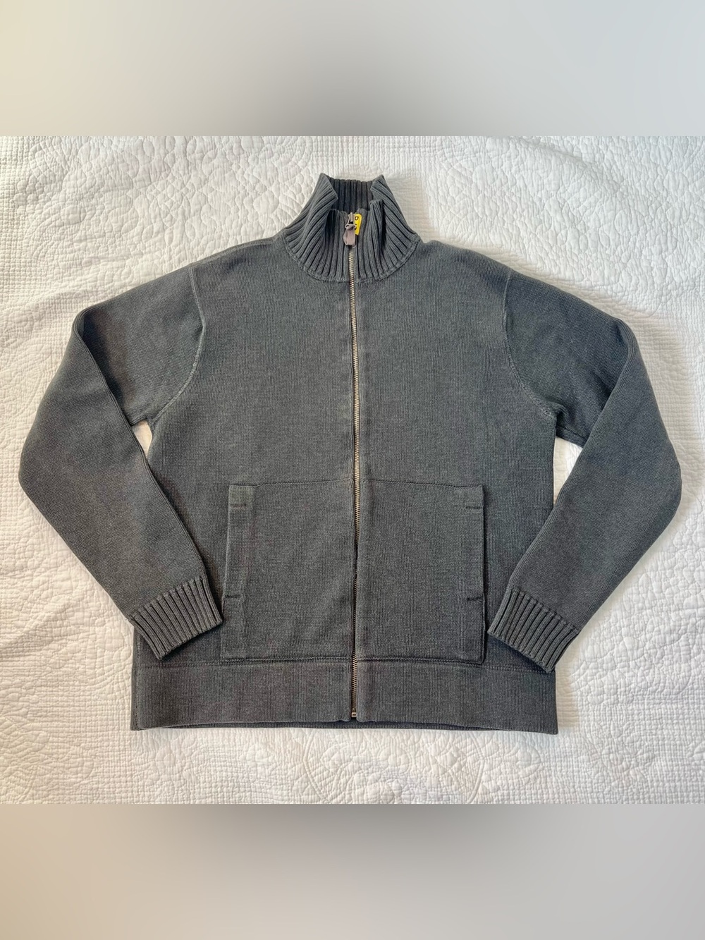 RARE Vintage Y2K Polo Jeans Co Ralph Lauren Yellow Tag Full Zip Sweater Jacket